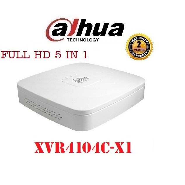 Đầu ghi hình HDCVI/TVI/AHD và IP 4 kênh DAHUA XVR4104C-X1