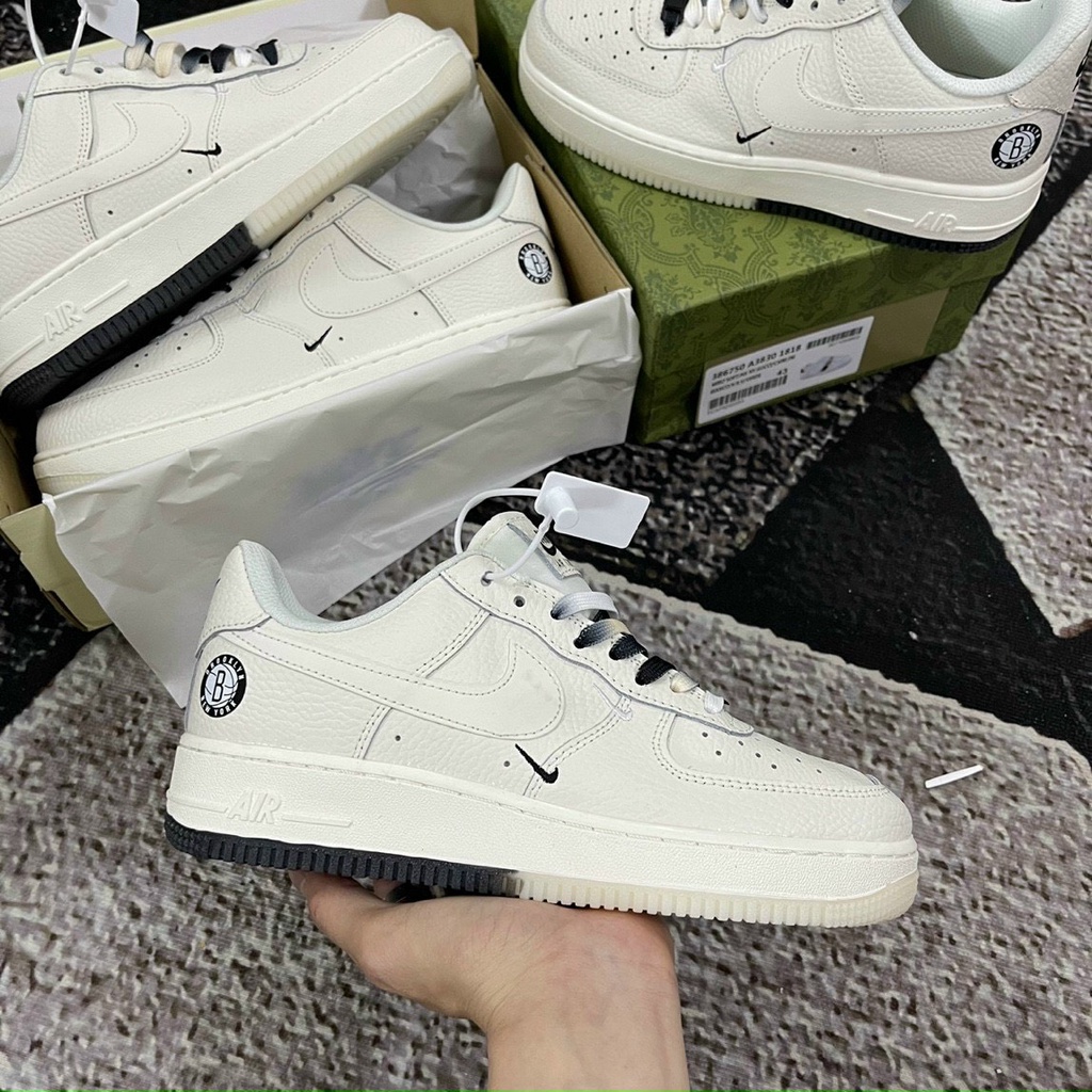 Giày A.F.1 Low Brook.lyn Sail Black