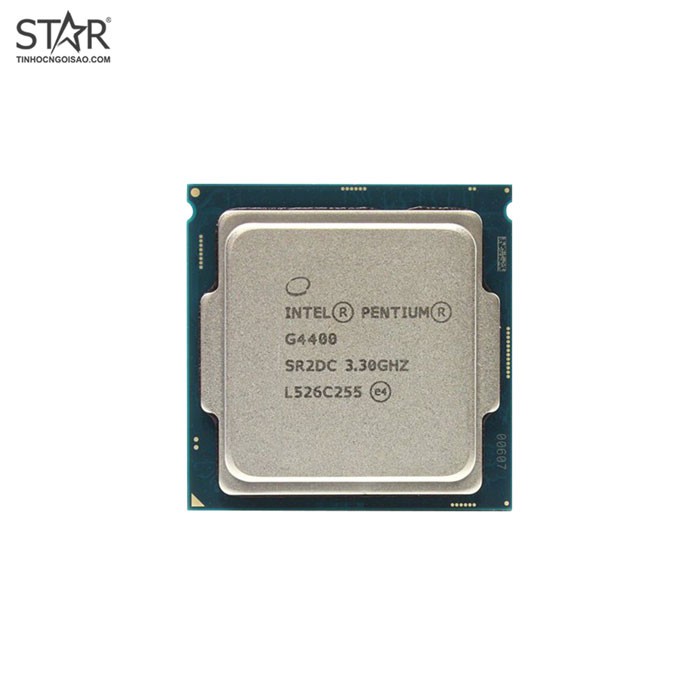 CPU Intel Pentium G4400 (3.30GHz, 3M, 2 Cores 2 Threads) Tặng keo tản nhiệt