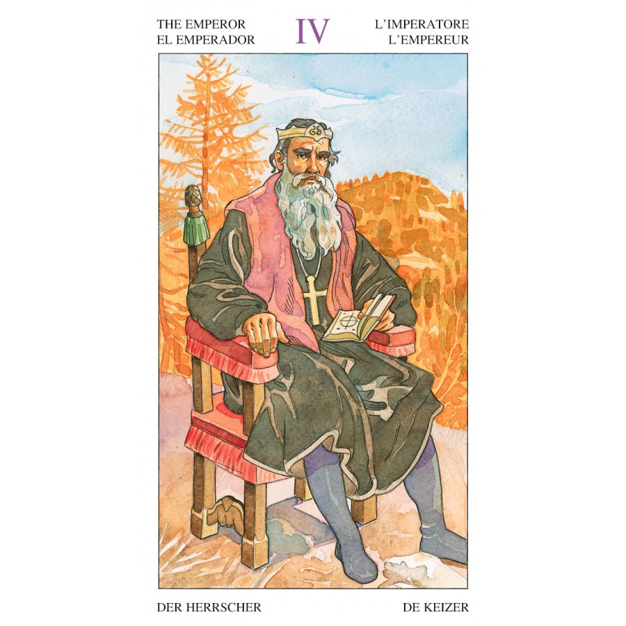 Bộ Bài Sorcerers Tarot (Lo Scarabeo) (Mystic House Tarot Shop) - Bài Gốc Authentic Chính Hãng 100%