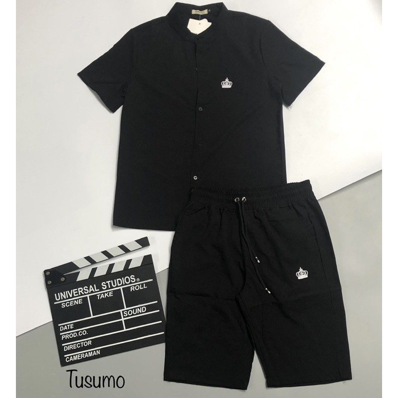 [ Ảnh thật ] Đồ bộ đũi tay cộc quần cộc nam . Bộ thể thao nam cộc tay | BigBuy360 - bigbuy360.vn