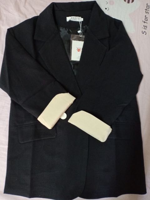 Sẵn Mint-MẢnh thật 8 hình cuối-Áo blazer form rộng thời trang Hàn Quốc