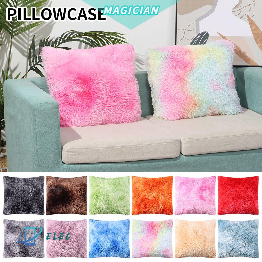 Vỏ Gối Lông Xù Mềm Mại Nhiều Màu Sắc Hiện Đại Trang Trí Nhà Cửa