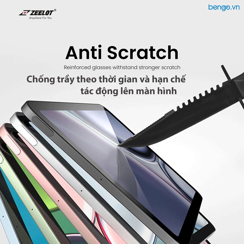 Cường lực iPad Mini 6 Zeelot PureGlass 2.5D Clear - 8.3&quot; 2021