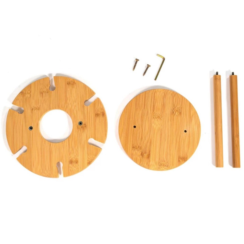 Detachable Wine Rack Wood Wine Glass Holder Bamboo Tabletop Wine Glass Drying Racks Camping | BigBuy360 - bigbuy360.vn