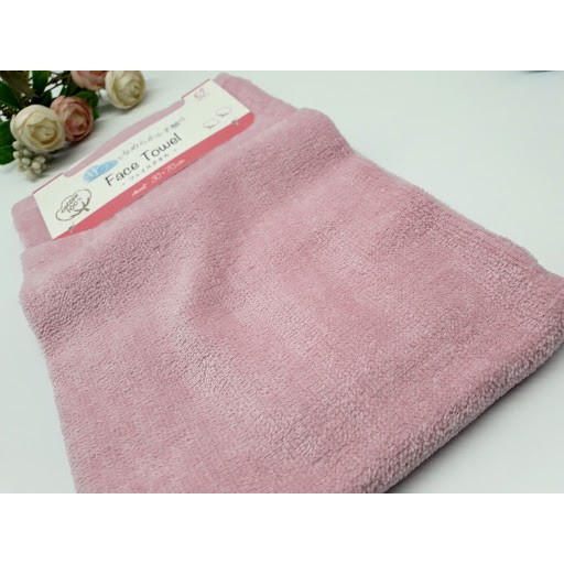 Khăn tắm mềm mịn 100% cotton (màu hồng)