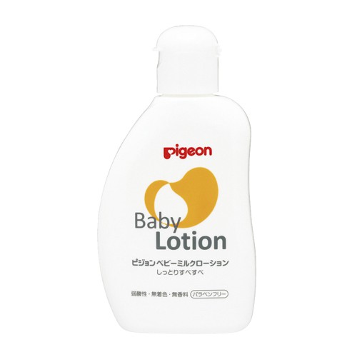 SỮA DƯỠNG THỂ CHO BÉ BABY LOTION PIGEON (CHAI - 120ML) - HÀNG NHẬT NỘI ĐỊA, dùng cho bé từ 0 tháng tuổi trở lên