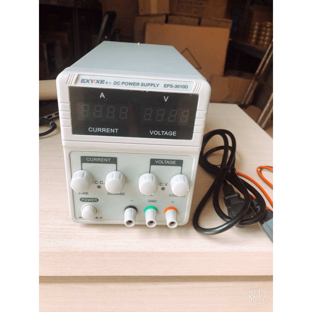 máy cấp nguồn 10A-30V  EXVXE  (EPS-3010D)