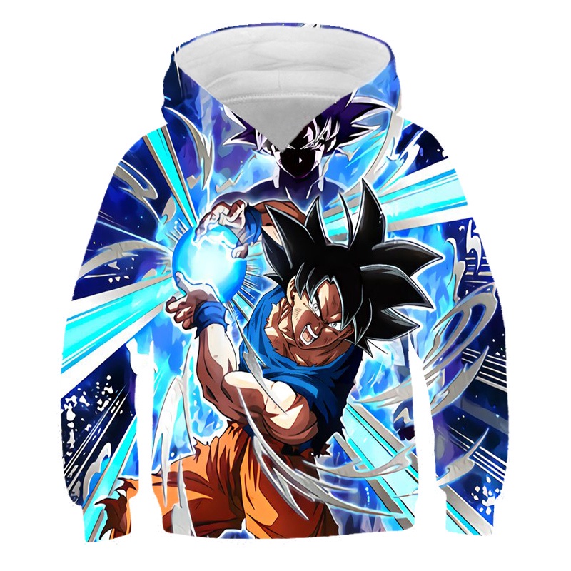 Dr Gon-B Ll Z Áo Sweatshirt Có Mũ Trùm Đầu Hình Goku Veget Mùa Thu Đông Cho Bé Trai Và Bé Gái Dr Gon-B Ll