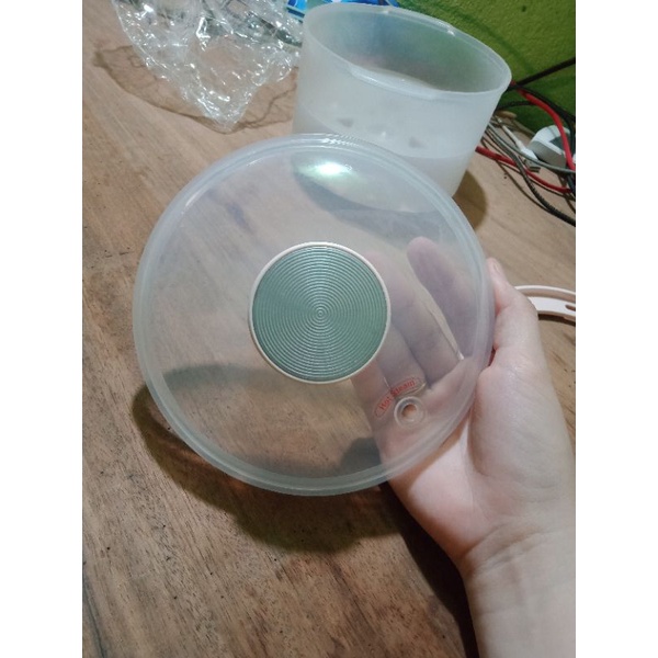 Nắp nhựa nồi nấu cháo chậm bear 0,8l (Hàng chuẩn)