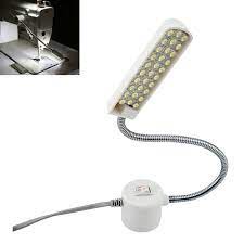 Đèn led loại tốt dùng gắn máy may để may khi thiếu ánh sáng, có 2 loại là đèn led 20bóng và 30bóng
