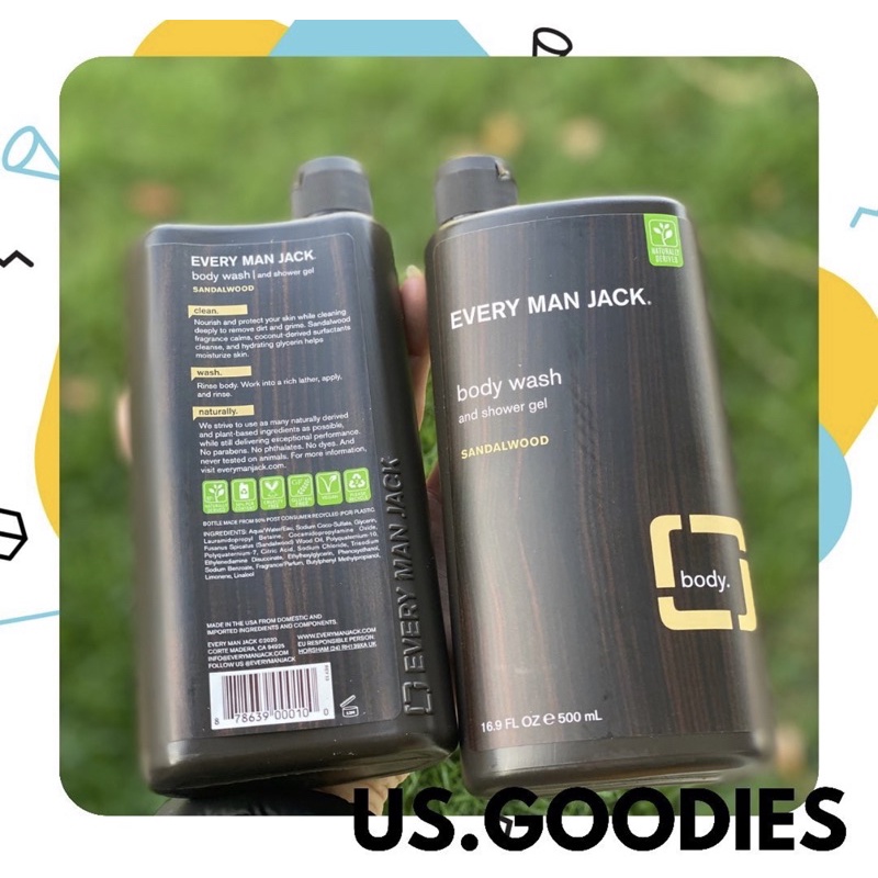 Sữa tắm nam Every Man Jack