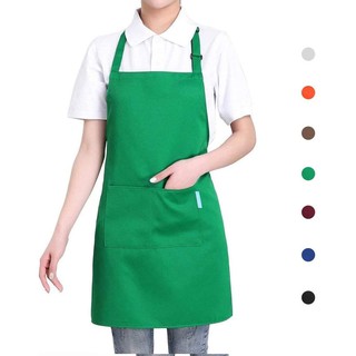 Tạp dề màu xanh lá - Tạp dề dài freesize nam nữ tận gốc sản xuất