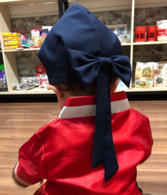 Mũ hanbok cho bé trai nơ phía sau