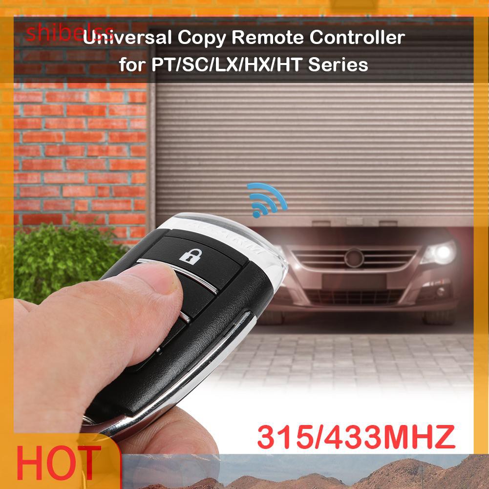 （ʚshibelss）315/433MHz 4 Keys Copy Remote Control Motorcycle Garage Wireless Controller