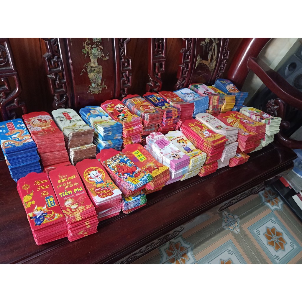 SET 10 BAO LÌ XÌ MỚI NHẤT