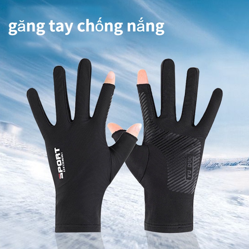 Bao Tay Vải Lụa Lạnh Chống Trượt Chống Nắng Chống Tia UV GăngTay Cảm Ứng Màn Hình Dùng Khi Đi Xe Máy  phukienphuotsg