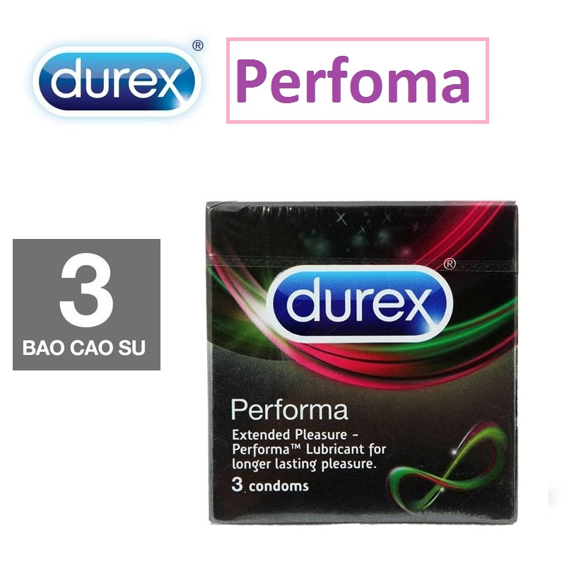 12 Bao cao su Durex Performa