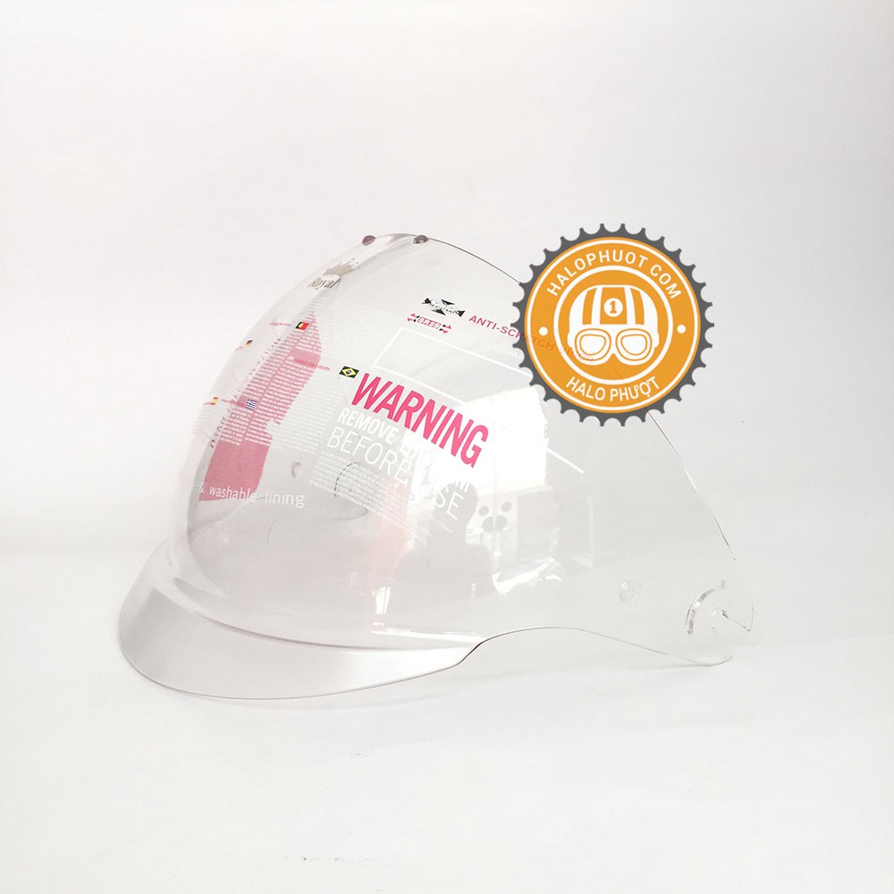 Kính Trong Suốt thay cho nón bảo hiểm Royal M139 kính âm