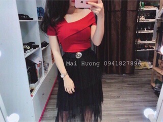 Áo lệch vai