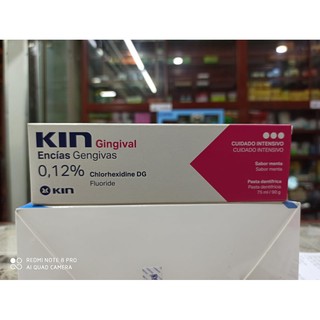 Kem đánh răng KIN  Gingival 90g- hỗ trợ điều trị viêm lợi, viêm nha chu