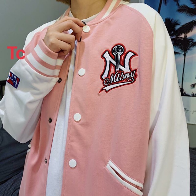 Áo khoác bomber bóng chày ny | BigBuy360 - bigbuy360.vn