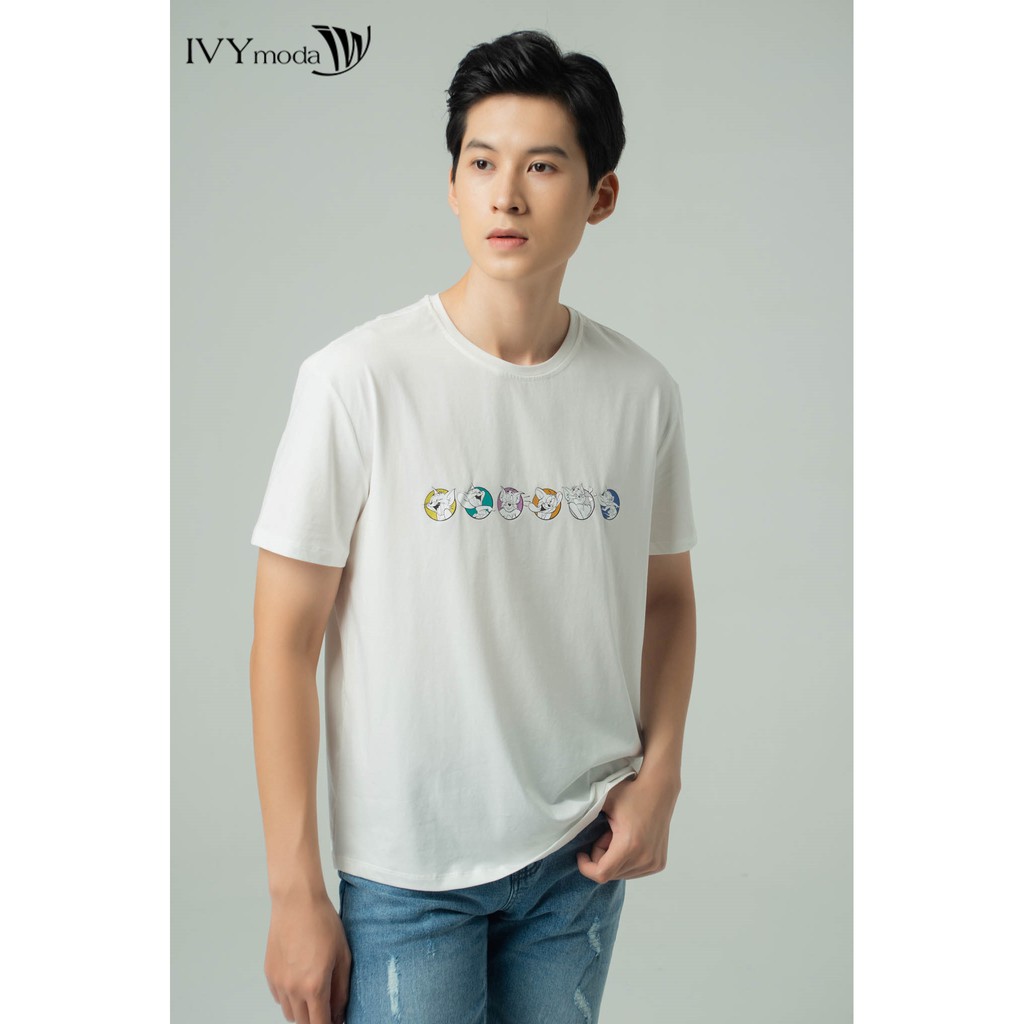 Áo thun nam Tom & Jerry nhiều màu IVY moda MS 57E2760 | BigBuy360 - bigbuy360.vn