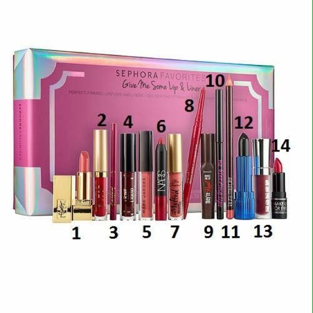 Sét son sephora give me some lip & liner