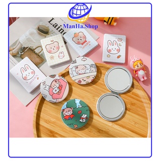 Gương thần mini cầm tay siêu cute