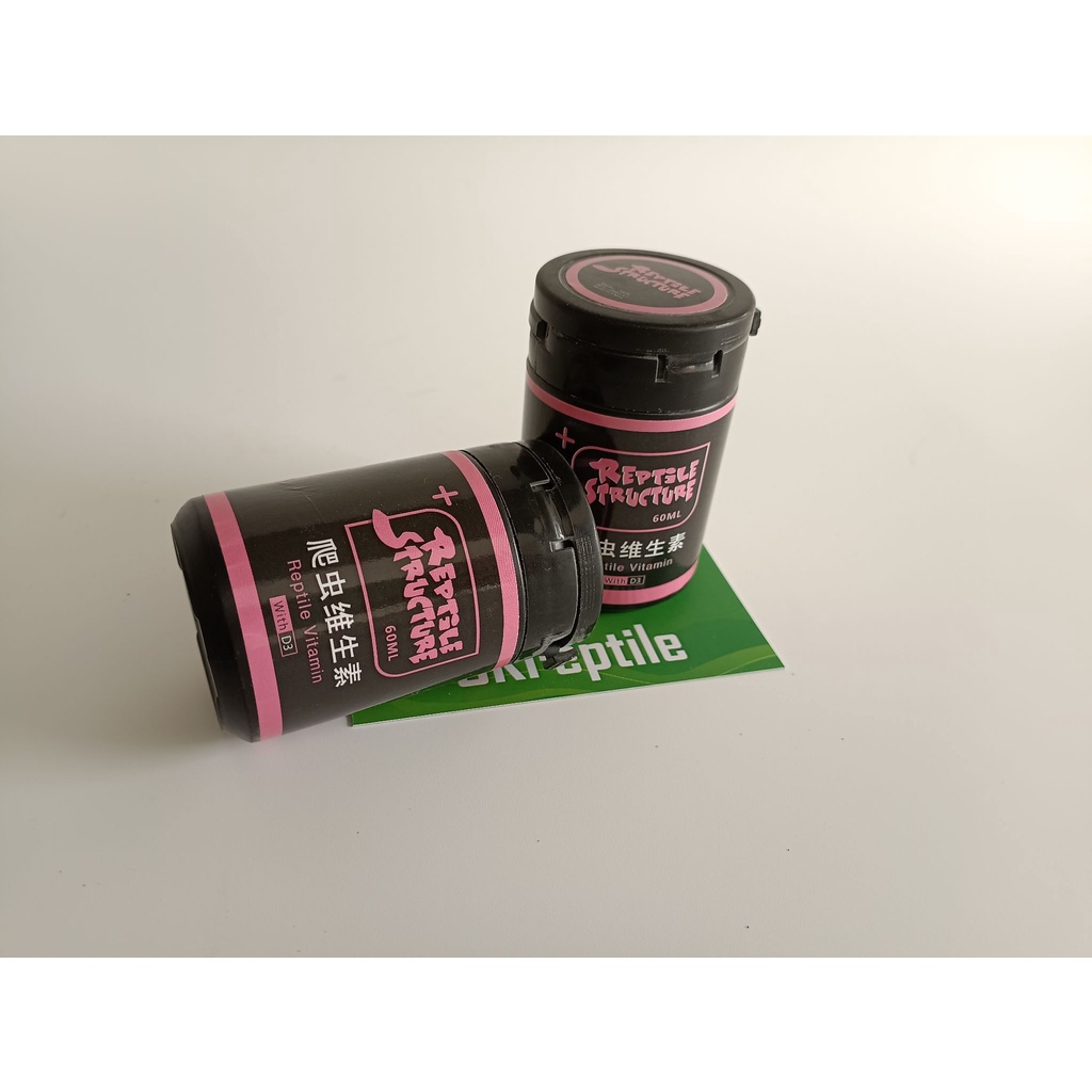 Vitamin structure chuyên dụng cho bò sát ( D3 , Without D3 )