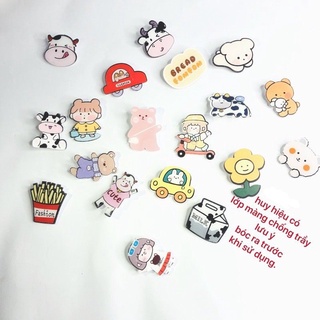 Huy hiệu cài áo, pin cài balo, túi xách dễ thương