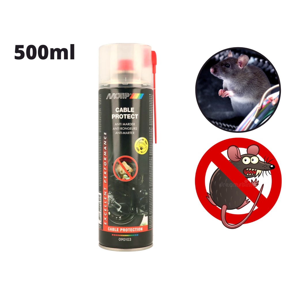 Chai Xịt Chống Chuột ,Đuổi Chuột 500ml Nhập Châu Âu MOTIP M103