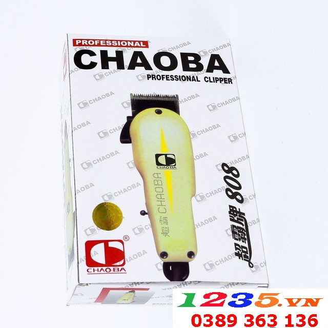 [Hàng chính hãng]TÔNG ĐƠ ĐIỆN CHÍNH HÃNG CHAOBA 808A CẮT TÓC CHUYÊN NGHIỆP