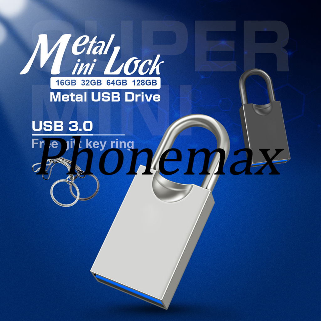 Ổ Đĩa Kim Loại Mini Usb 3.0 8 / 16 / 32 / 64gb Tốc Độ Cao