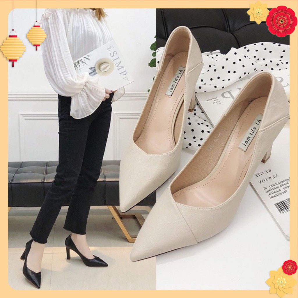 Giày Nữ Cao 7CM ,Dáng Cực Kool, Số Lượng Có Hạn mã BBC19