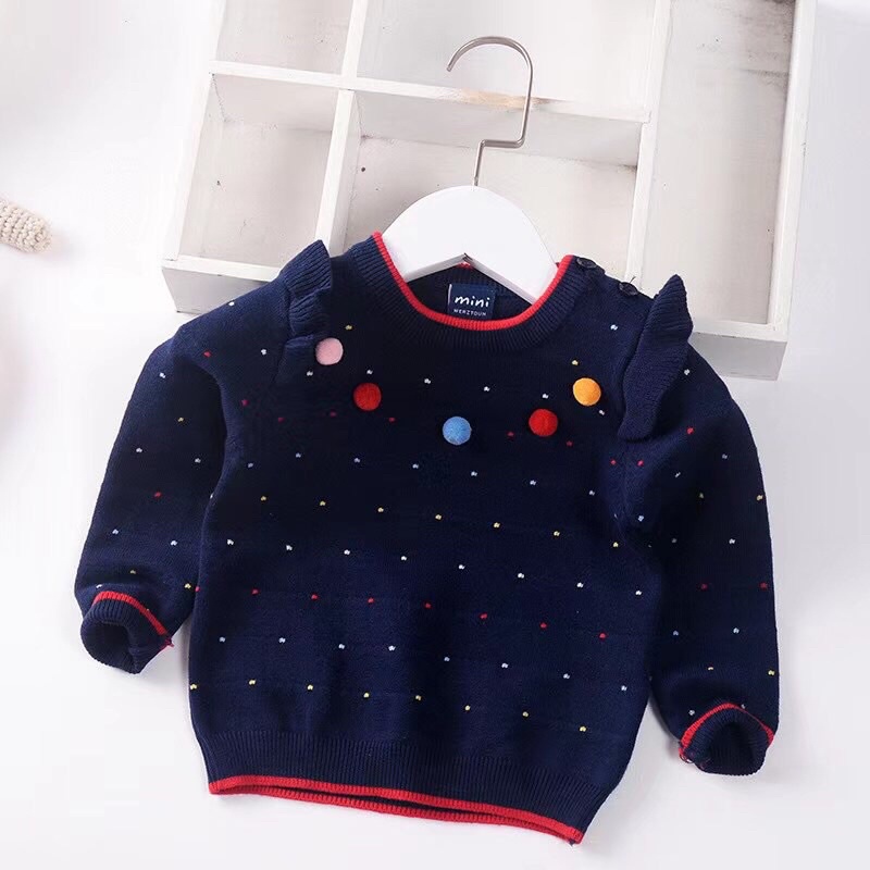 Áo len midi siêu mềm mịn cho bé trai bé gái hàng Quảng châu cao cấp