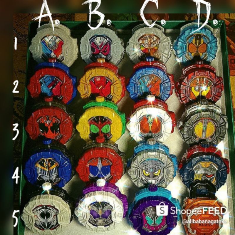 Đồ chơi KAMEN RIDER ZIO RIDE WATCH KAMEN RIDER  HÀNG GASHAPON CANDY CHÍNH HÃNG