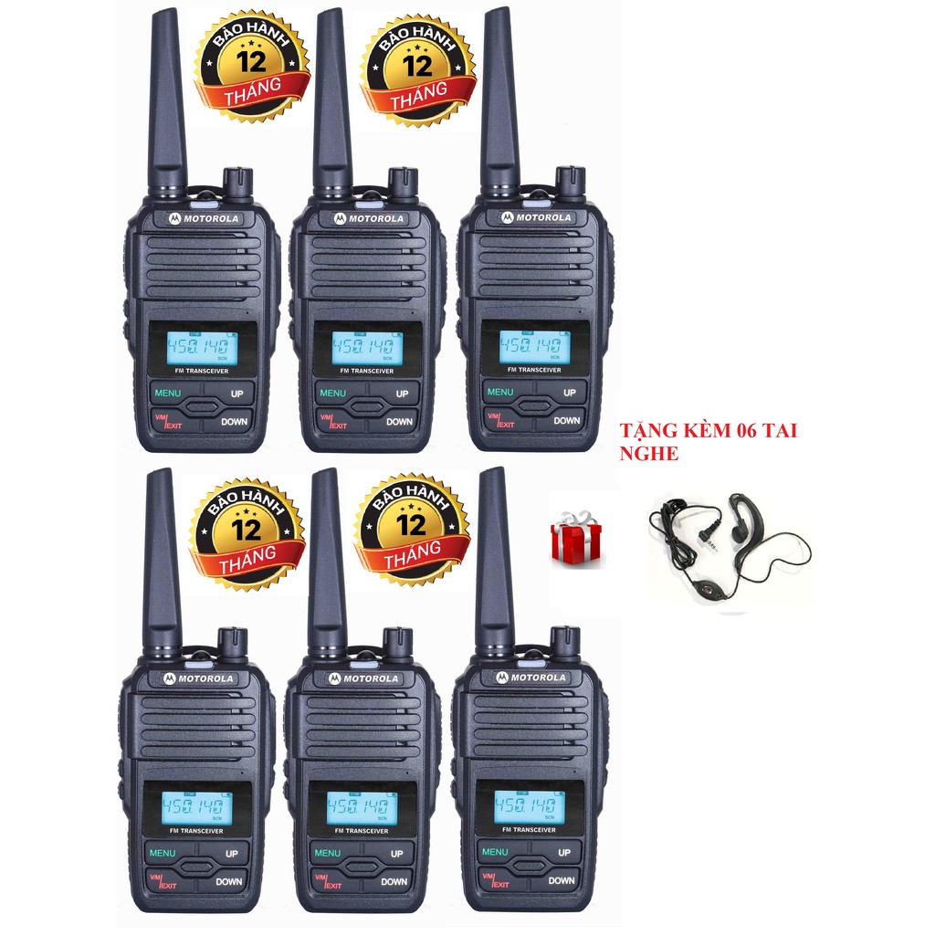 Bộ 6 bộ đàm Motorola GP6660