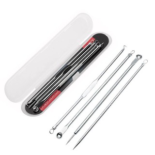 Bộ dụng cụ lấy nhân mụn chuyên nghiệp 4 món