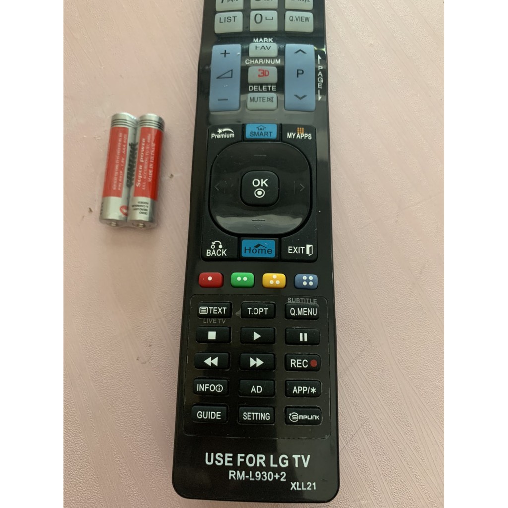 REMOTE ĐIỀU KHIỂN TIVI LG SMART XỊN (ĐEN-DÀI)