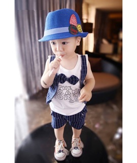 Set yếm áo quần bé trai