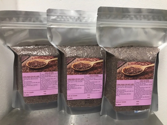 Hạt lanh Canada 500g