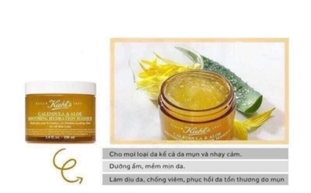 Mặt nạ hoa cúc Kiehl’s mini size