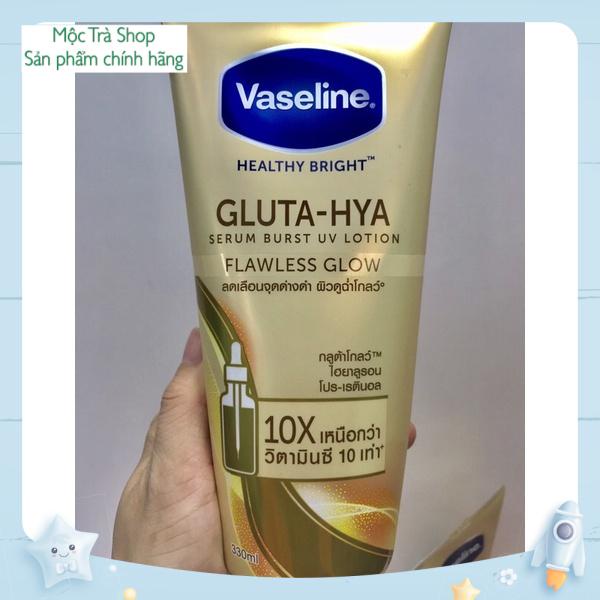 [Chính Hãng] [Mẫu mới 2021] Kem dưỡng da VASELINE 10X SERUM GLUTA - HYA  320ml Thái Lan  - moctra251219