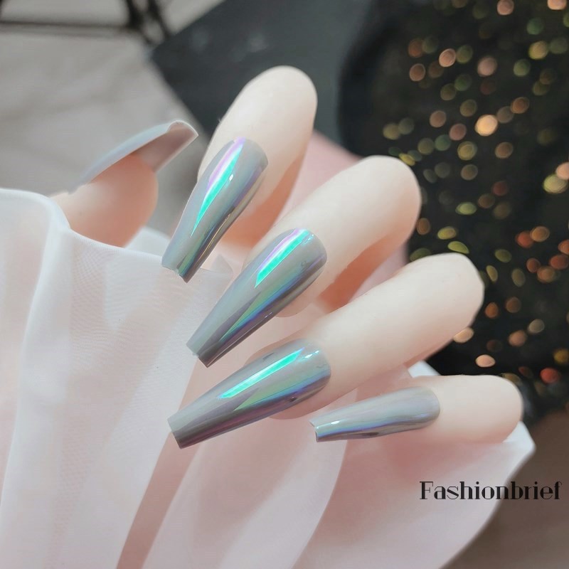 Bộ móng tay giả trang trí móng tay nghệ thuật xinh xắn thời trang cho nữ