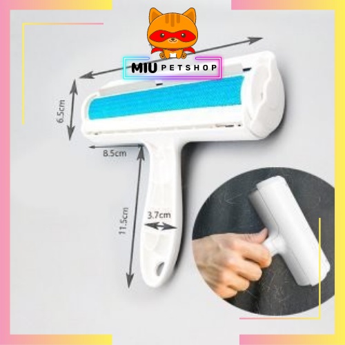 Cây lăn lông mèo tĩnh điện- cây lăn lông đa năng trên các vật dụng nhà như nệm, sofa, gối, chăn