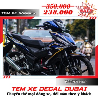 Tem Trùm Winner V1 Xanh Đen GTR