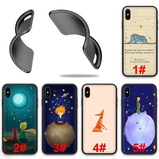 Ốp điện thoại in hình the little prince fox on mint phone xs max xr x 8 plus 7 plus 11 pro max - a103