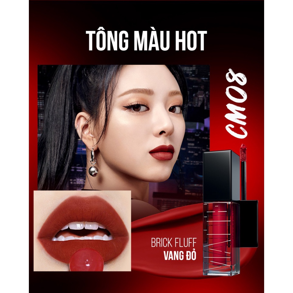 Son Kem Maybelline Mịn Lì Như Nhung CM06 Gạch Đun 6.4ml