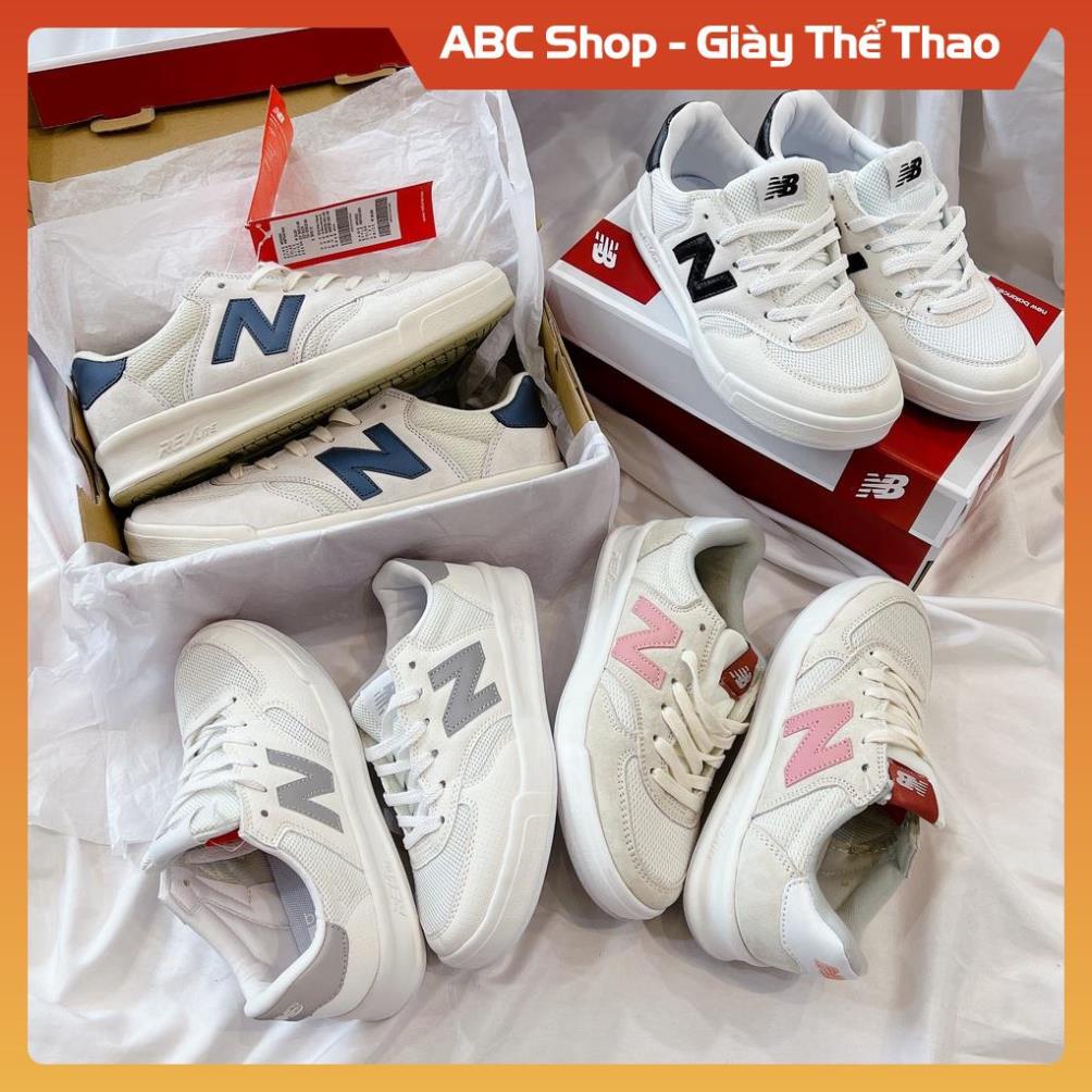 Giày Thể Thao Nam Nữ Newbalen Các màu, Giầy NB crt300 tím than hồng đen phản quang
